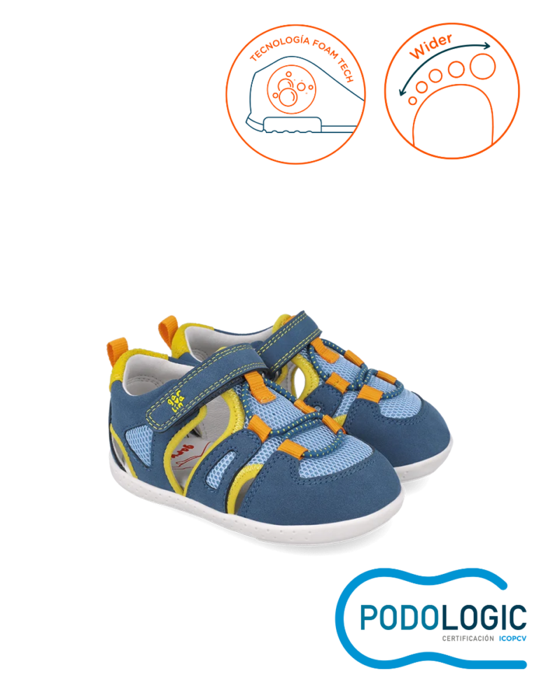 Garvalin Baby Boys First Steps Barefoot Sneakers