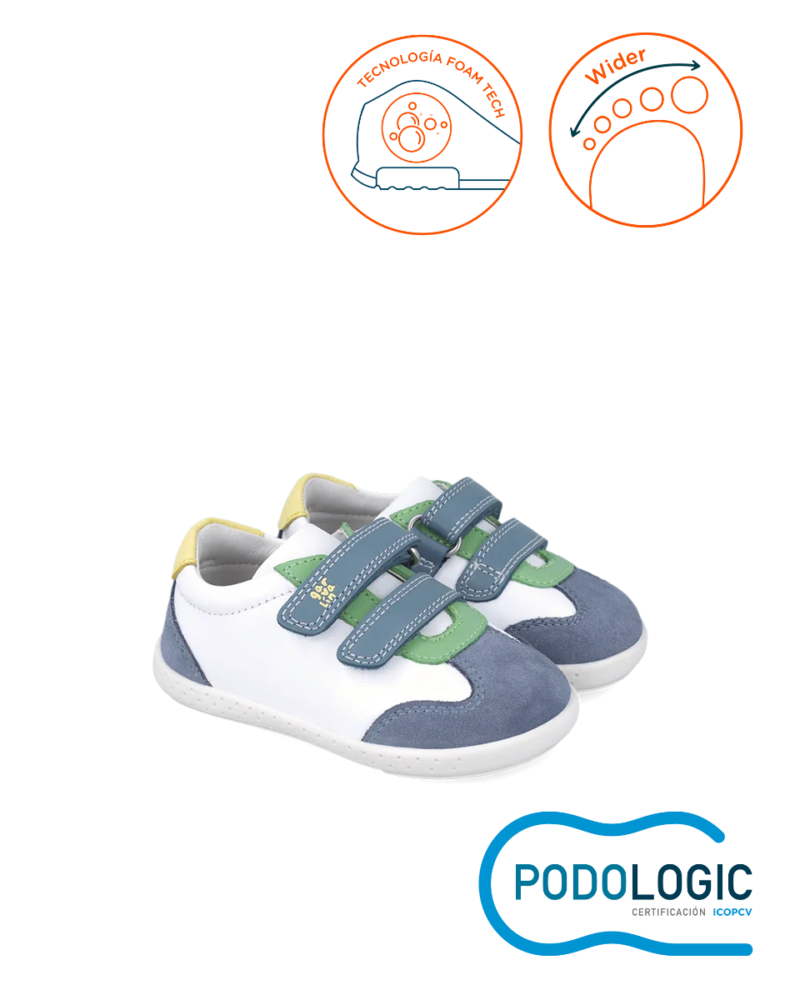Garvalin Baby Boys First Steps Barefoot Sneakers