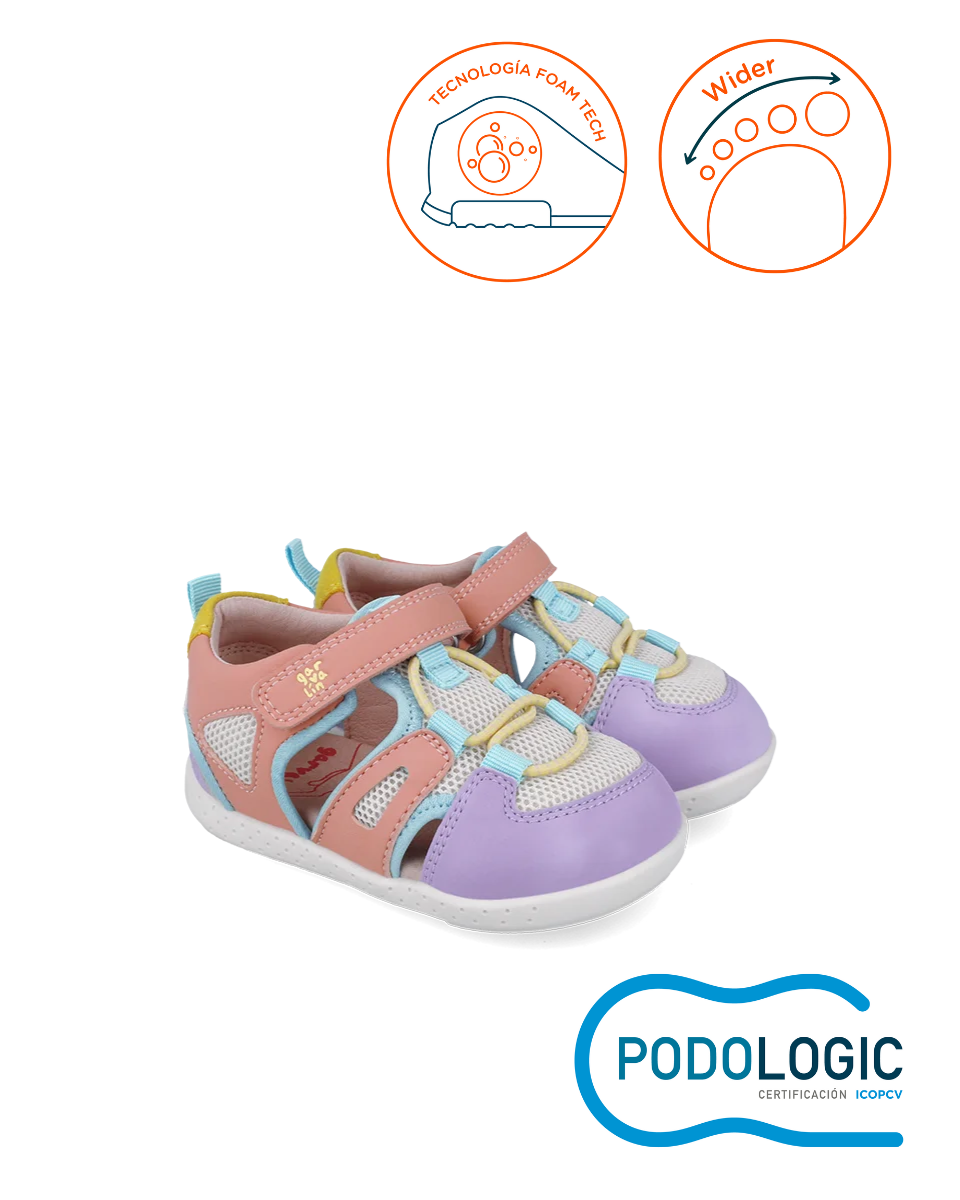 Garvalin Baby Girls First Steps Barefoot Sneakers